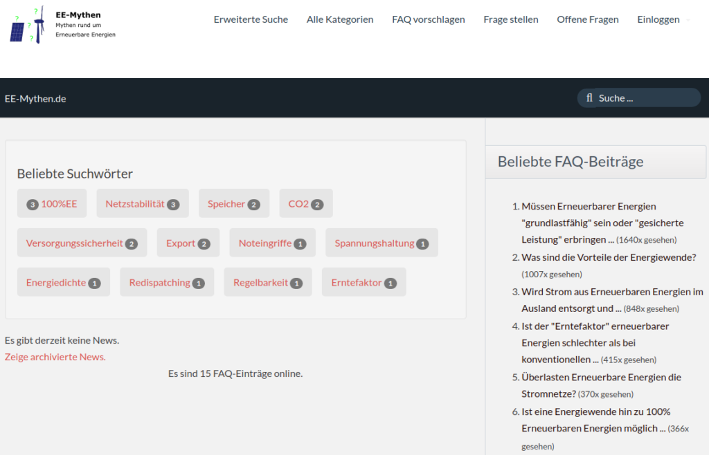 Screenshot EE-Mythen