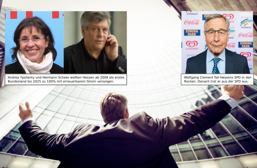 Hermann Scheer und Andrea Ypsilanti und Hessens Traum zur Energiewende