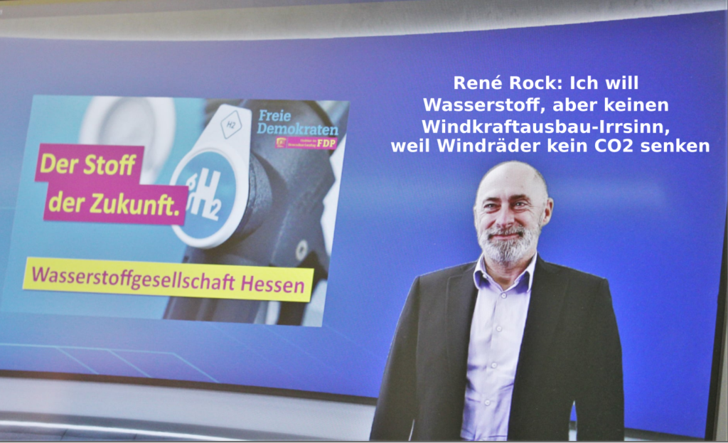 Rene Rock Rene Rock (FDP) zu Wasserstoff und Windenergie