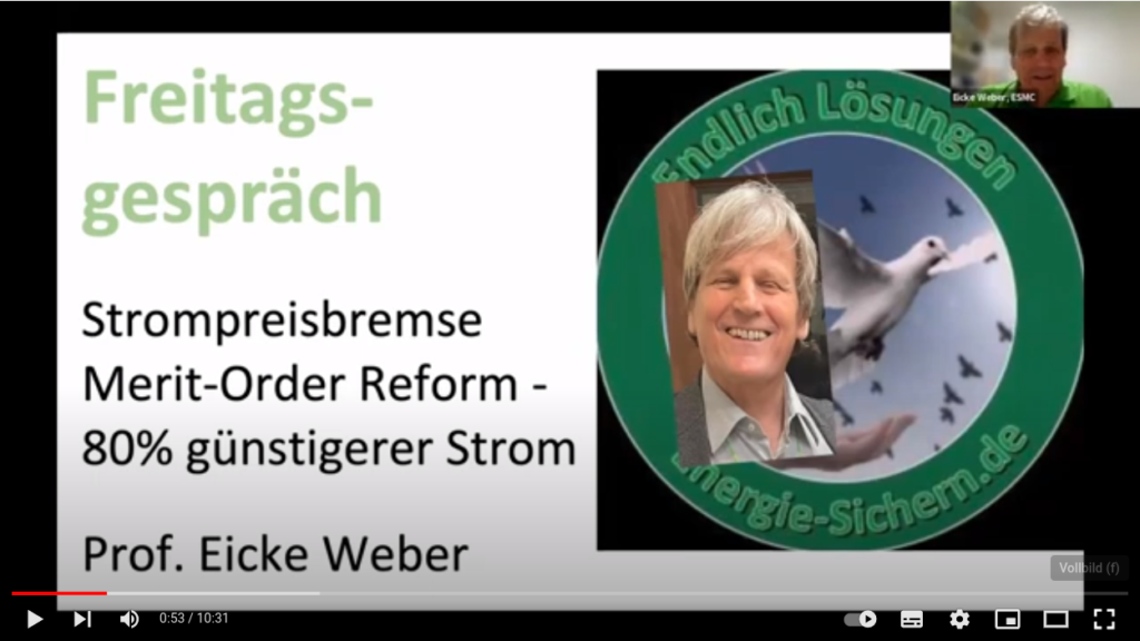 Eicke Weber Freitagsgespräch