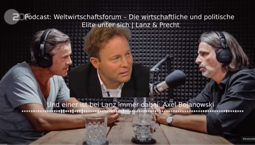 Axel Bojanowski ist für Lanz immer mit dabei