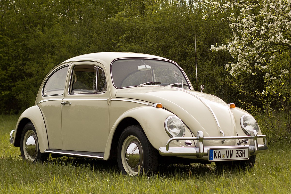 Beschreibung Deutsch: VW Käfer Baujahr 1966 mit originalen Export-Stoßstangen Datum 7. April 2014, 19:29:22 Quelle Eigenes Werk Urheber Vwexport1300