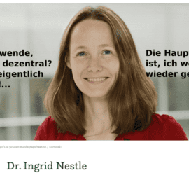 Energiewende - Mir doch egal - Ingrig Nestle - dezentral, zentral, scheißegal