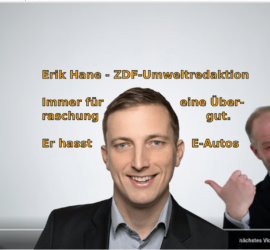 Vegane E-Autos 3 - Was ist los mit dir, Deutschland? Erik Hane ZDF-Redakteur, ich hasse E-Autos
