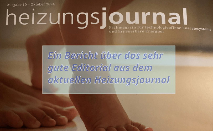 Bericht aus dem aktuellen Heizungsjournal