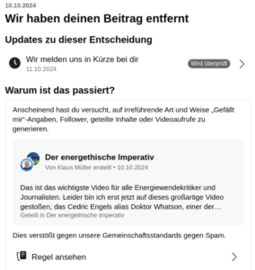 Der Ärger mit Facebook