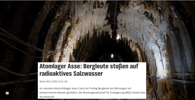 Asse und die Atomenergie