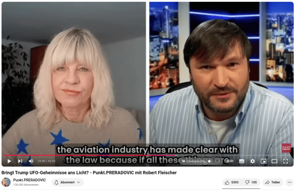 Milena Preradovic, ehemalige Journalistin, hat sich seit der COVID-19-Pandemie in Verschwörungstheorien verrannt