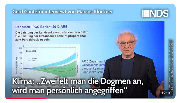 Ganteförs Klimageschwurbel bei den Nachdenkseiten