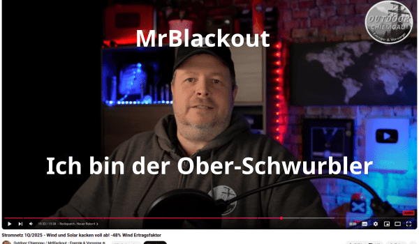Der Oberschwurbler bin ich